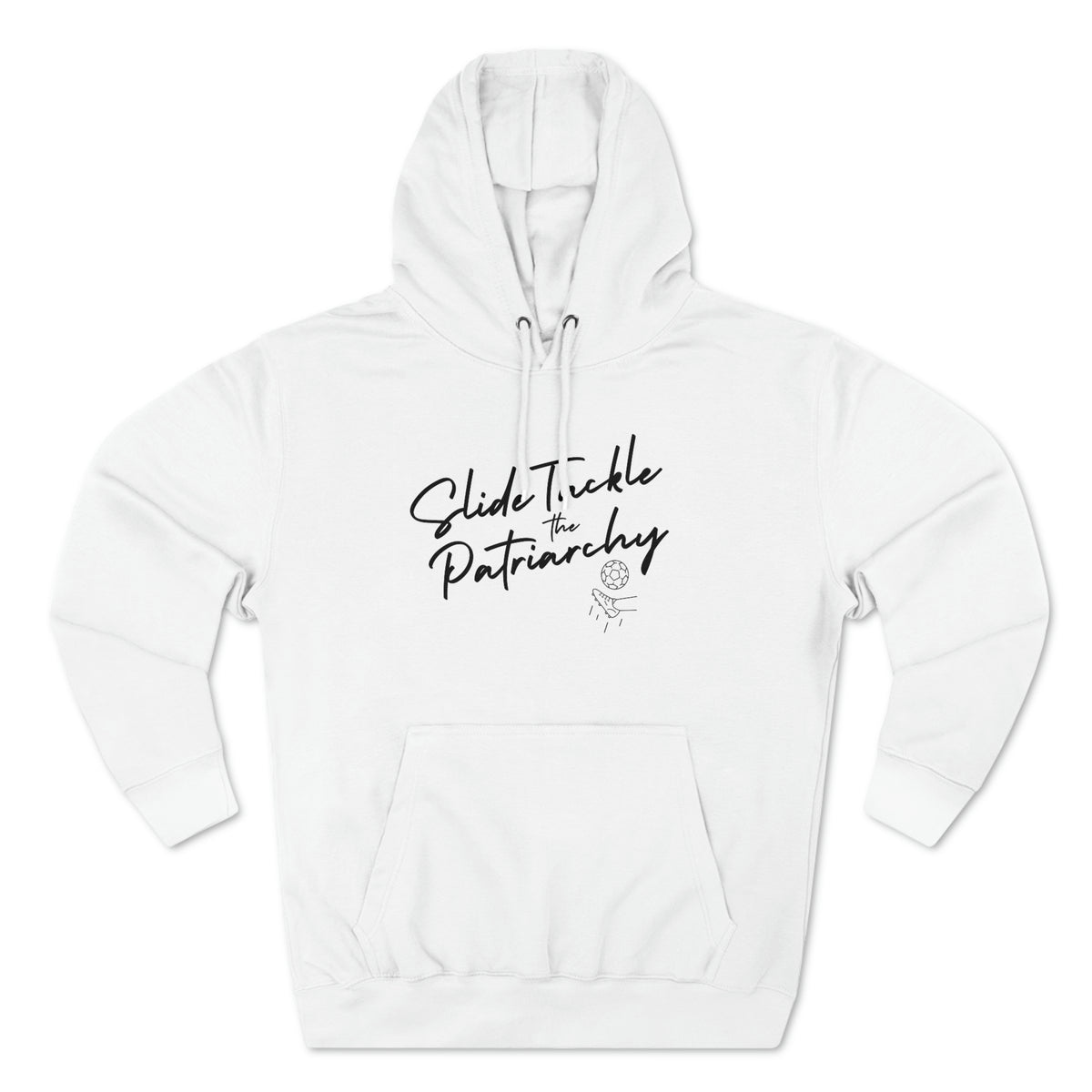 Slide Tackle The Patriarchy Adult Hooded Sweatshirt
