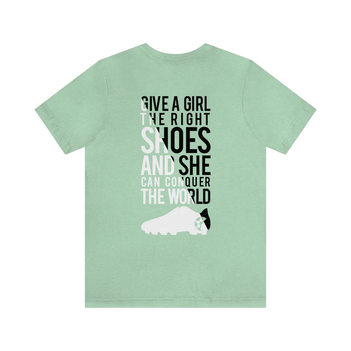 Give A Girl The Right Shoes Adult T-Shirt