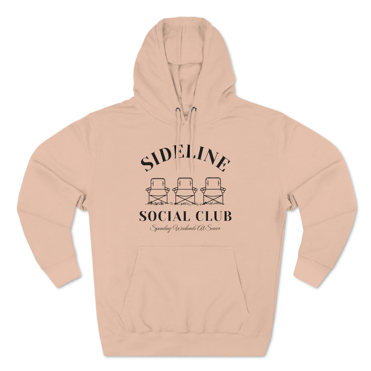 Sideline Social Club Adult Hooded Sweatshirt