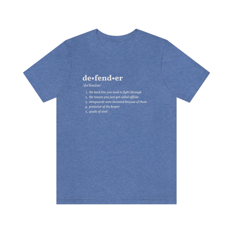 Defender Definition Adult T-Shirt
