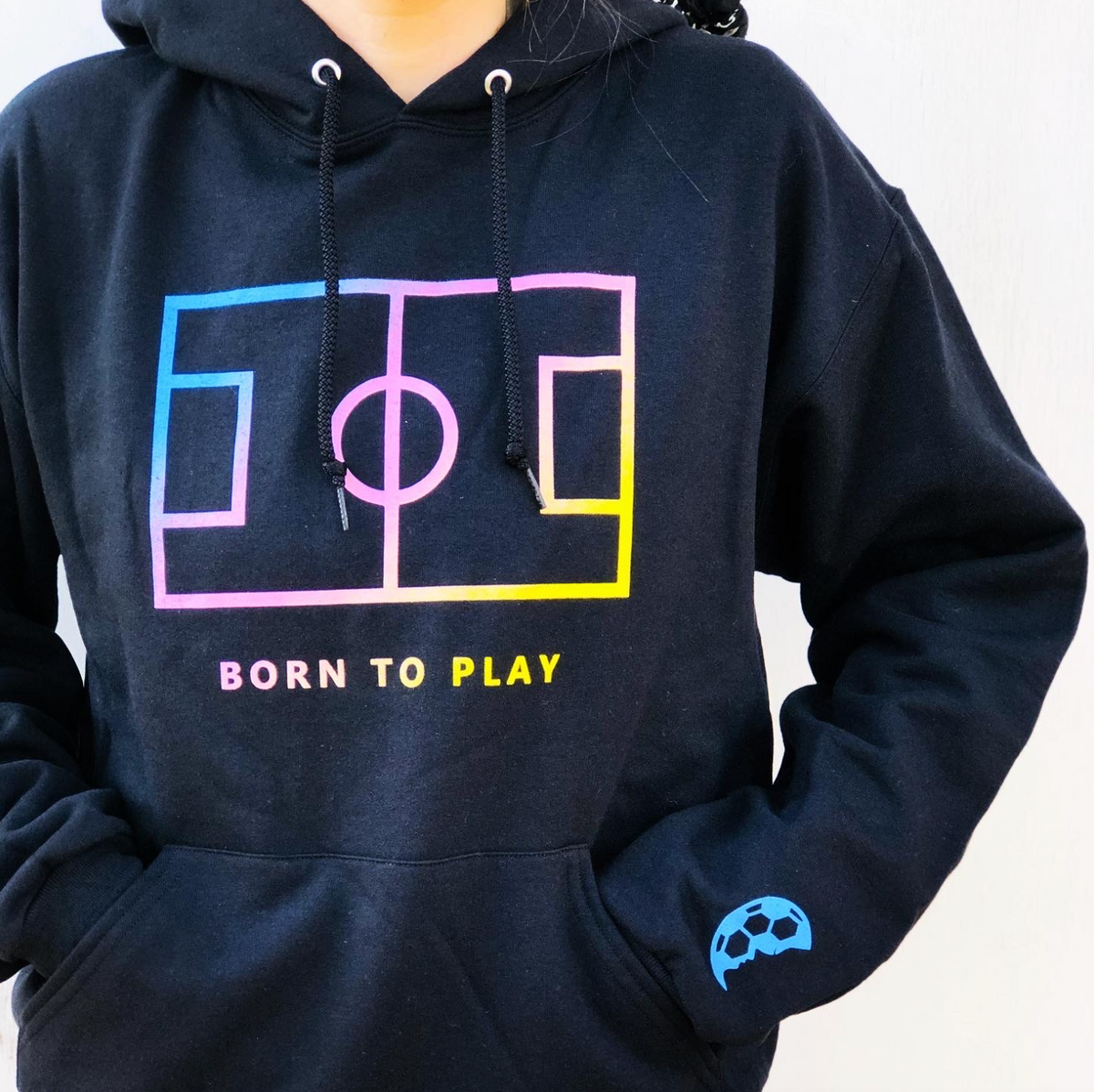 Born To Play Sweatshirt - soccergrlprobs
