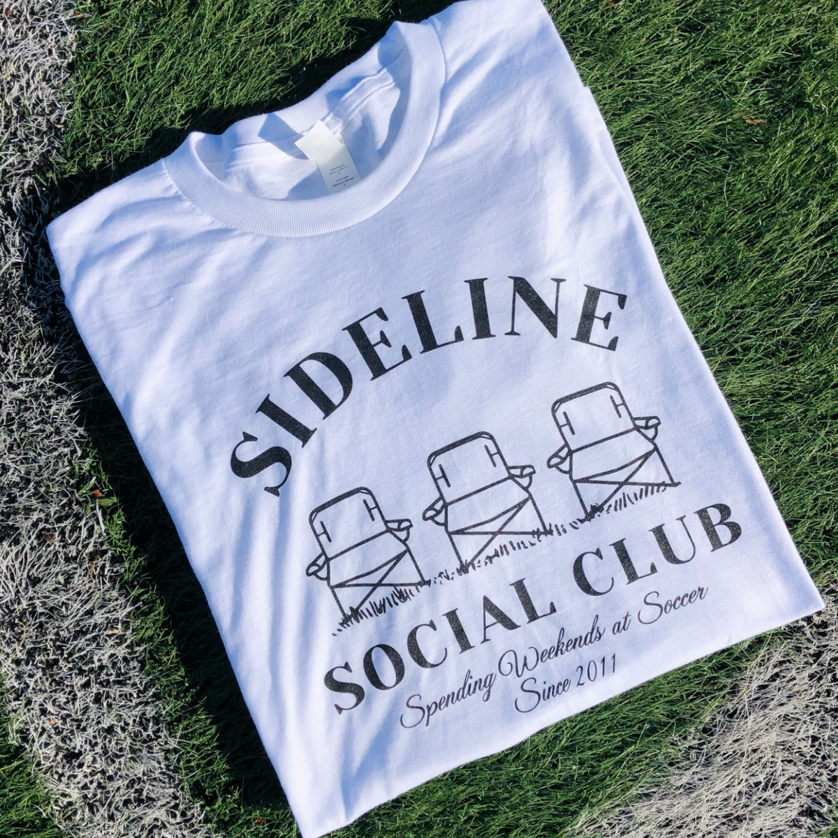 sideline social club parent tshirt by soccergrlprobs