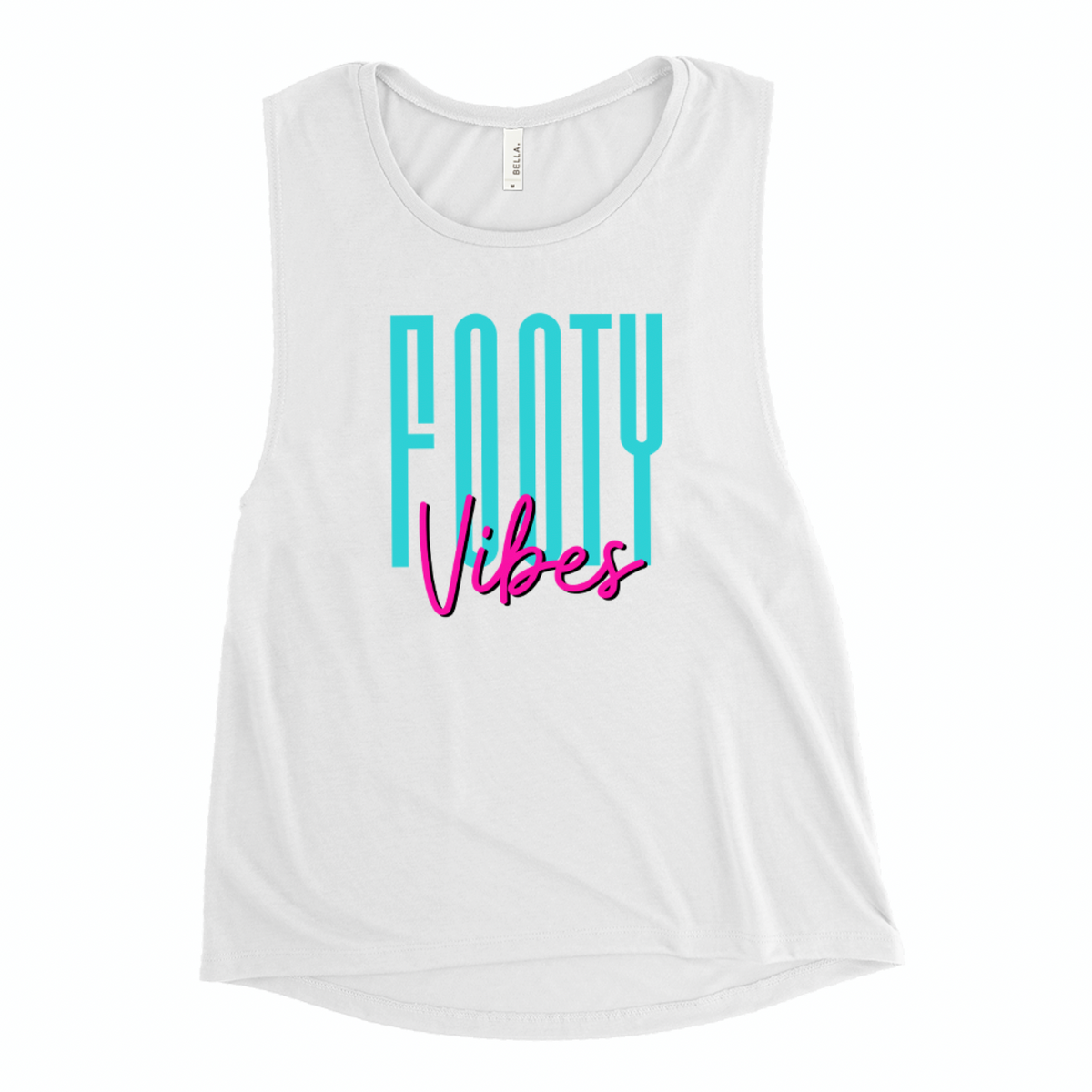 Footy Vibes Muscle Tank