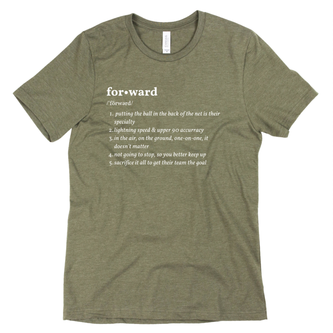 Forward Definition T-Shirt - soccergrlprobs