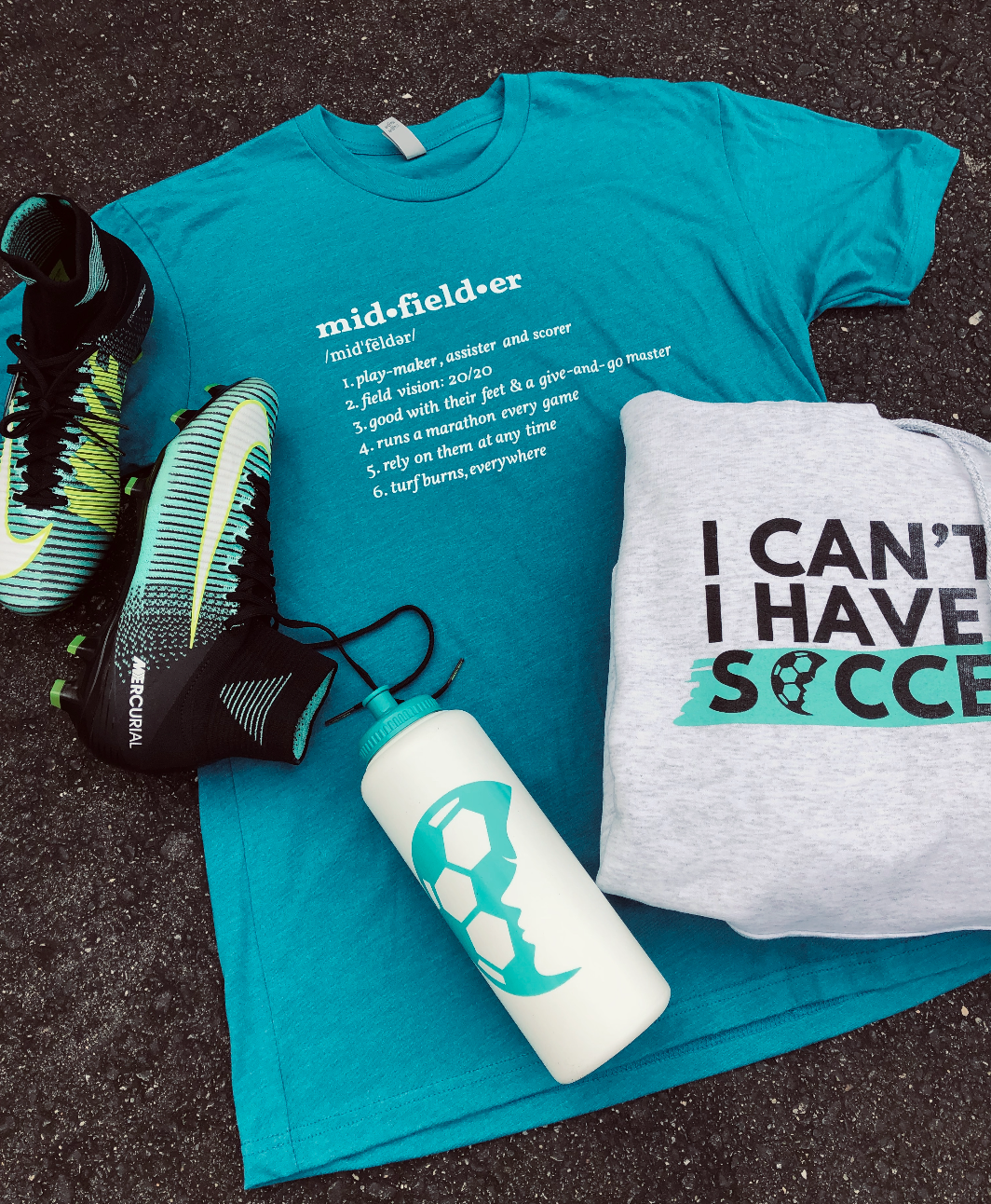 Midfielder Definition T-Shirt - soccergrlprobs