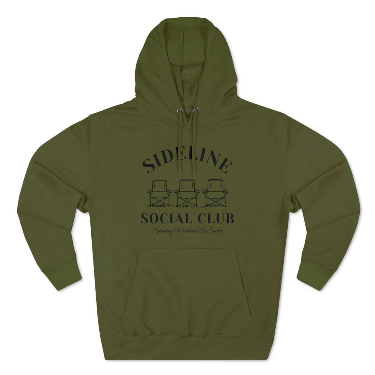 Sideline Social Club Adult Hooded Sweatshirt