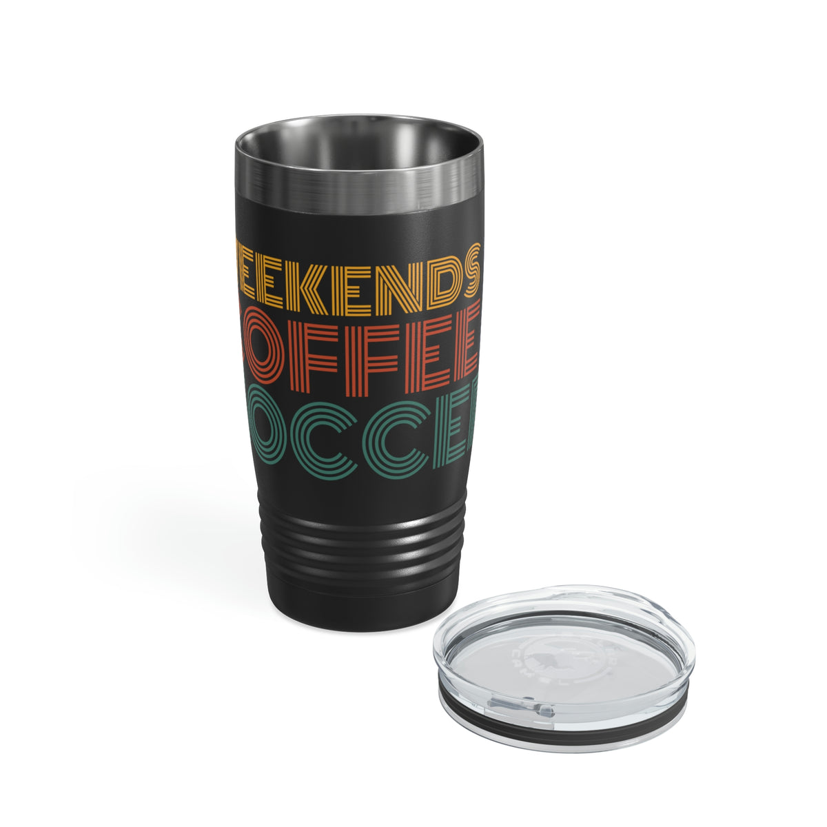 Weekends Coffee and Soccer 20 oz Tumbler