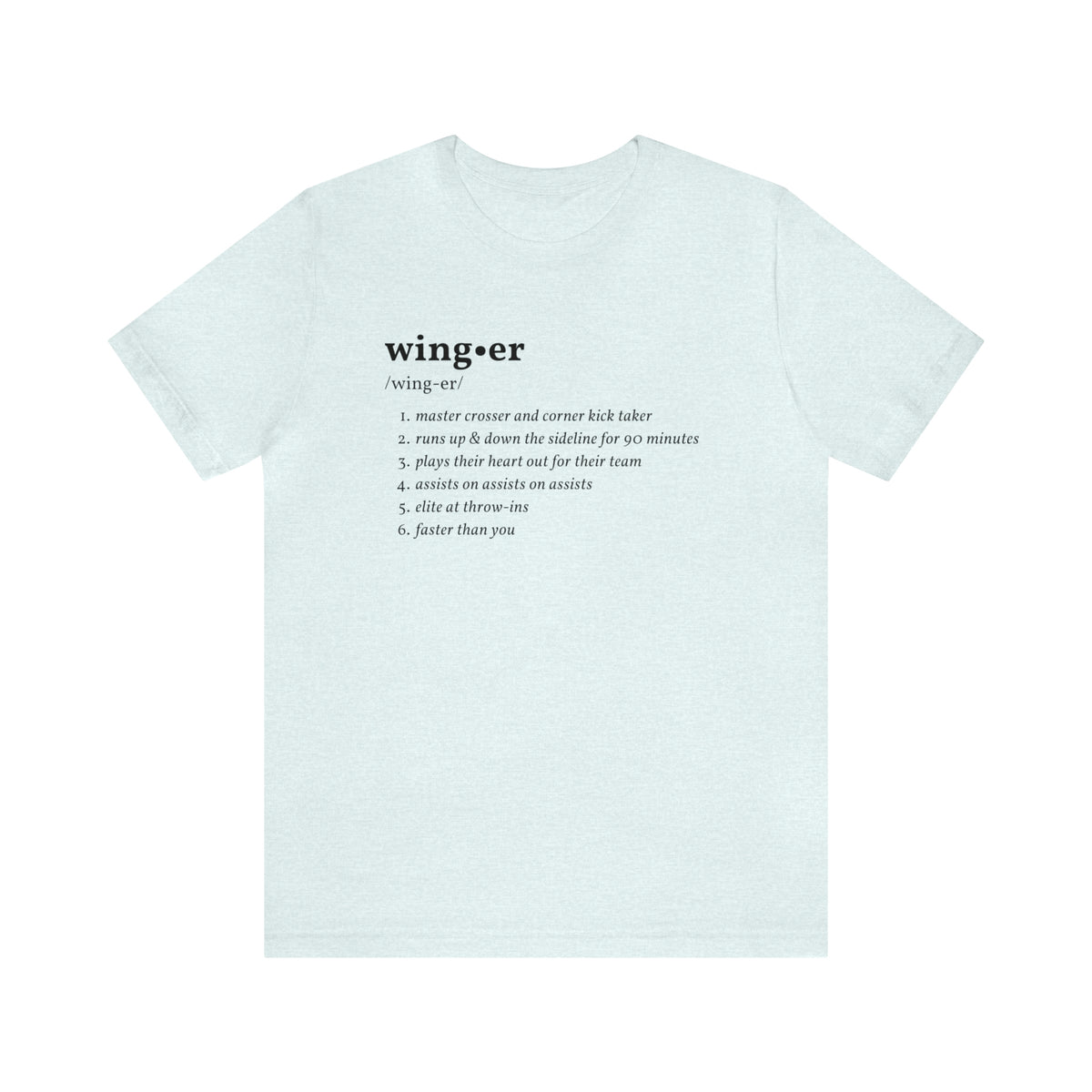 Winger Definition Adult T-Shirt